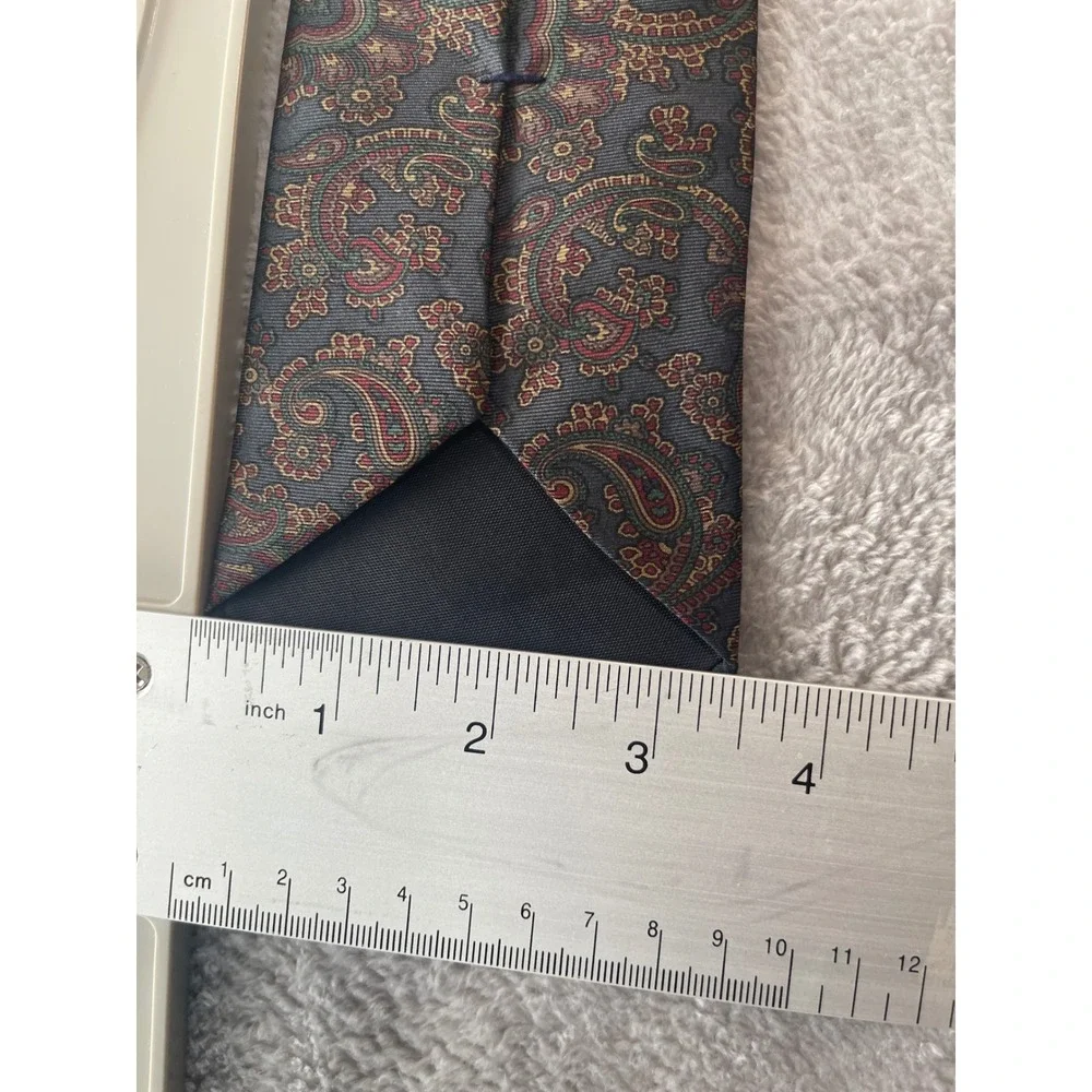 Stuart Ashley Necktie‎ Tie Paisley Pattern Professional Business Casual